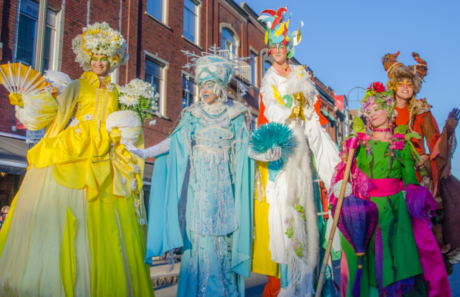 Dame nature et les quatre saisons