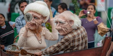 Les Vieillards et la mer - Marionnettes et ambulant